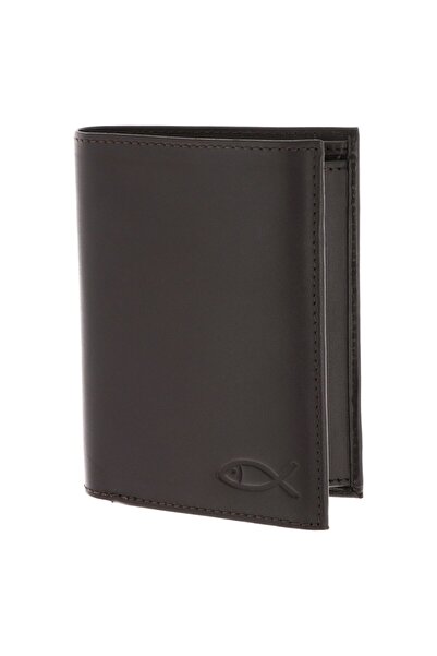 oxmox Leder Geldbörse RFID-Schutz Leder 10 cm