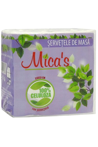 micasa Servetele, Micas, Masa 1STR 33x33cm 100 buc, Bibilel