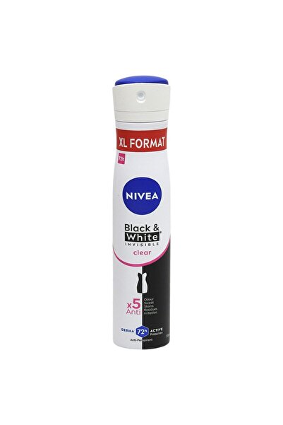 NIVEA Антиперспирант дезодорант, Нивеа, 200 мл Invisible Bw Clear