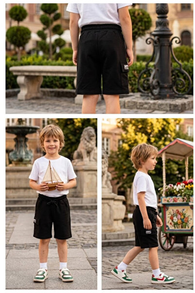 meyastore Boy's Shorts with Pockets