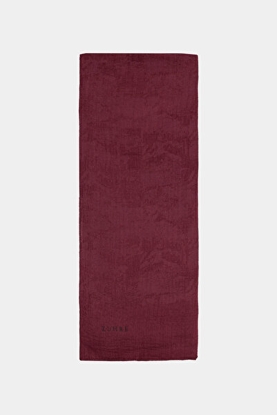 Zühre Brush Textured Patterned K.Gül Shawl 0057