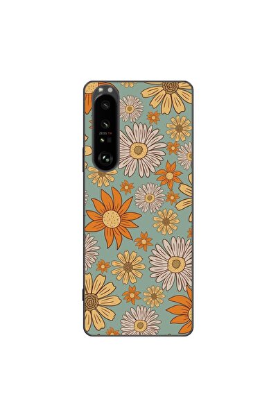 OEM Husa compatibila cu Sony Xperia 1 III Silicon Gel Tpu Model Vintage Meadow