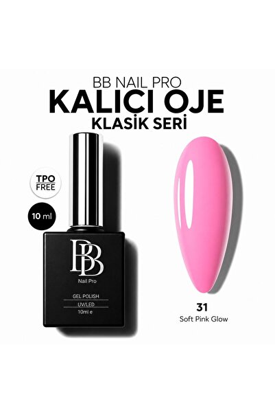 - Gel polish No:31 Soft Pink Glow