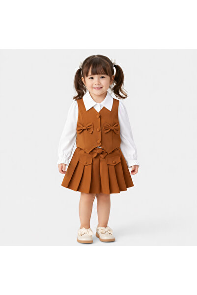 nannie Brown 3-Piece Sofia Girls' Outfit - 4-5 Years
