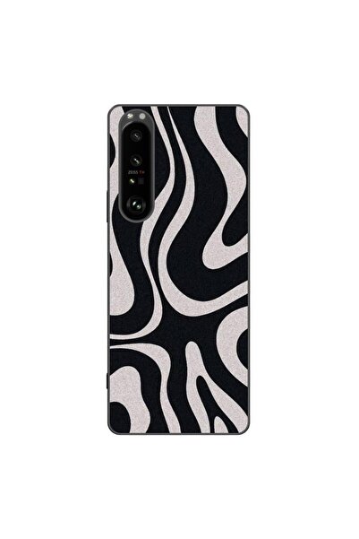 OEM Husa compatibila cu Sony Xperia 1 III Silicon Gel Tpu Model Monochrome Hy...