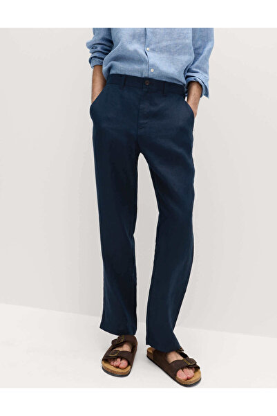 Marks & Spencer %100 Keten Chino Pantolon