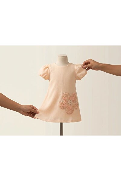 Moonstar Girl's Powder Dress and Shoulder Bag - 100% Cotton