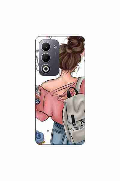 OEM Θήκη συμβατή με Oppo A5, από σιλικόνη gel TPU, μοντέλο  "Girl Fashion Sch...