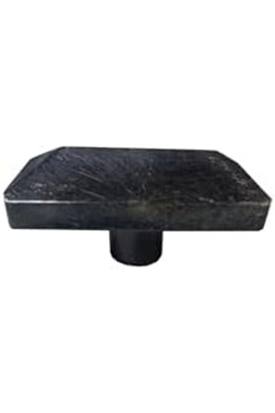 Yıldızan TAMGÜN DIAMETRU 25mm x 50mm MÂNER BUTON NEGRU/PĂTRULĂ DE PIATRĂ NATU...