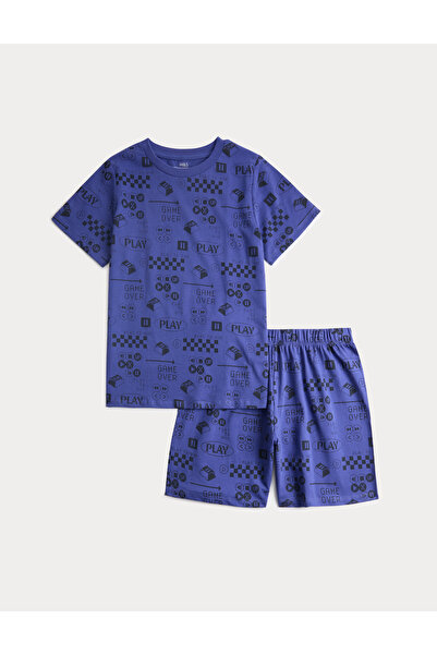 Marks & Spencer Desenli Pijama Takımı