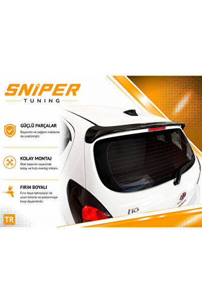 sniper tuning Hyundai i20 Anatomik Spoiler 2008-2014 Boyasız ve Astarsız HAM