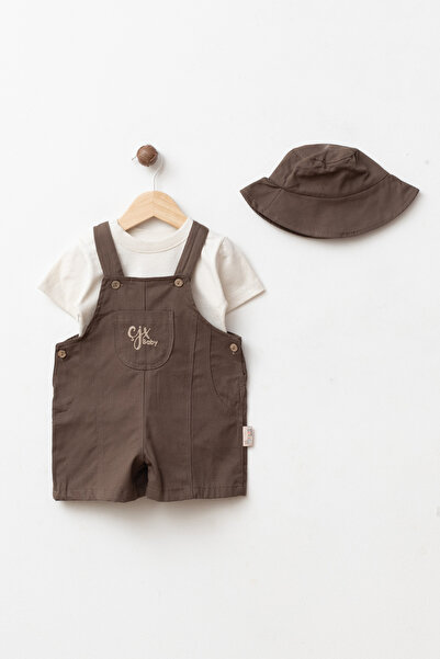 yukobaby bebeğiniz için en doğalı Baby Bahçivan Slopet&Hat&Badi̇li̇ 3-Piece Z...