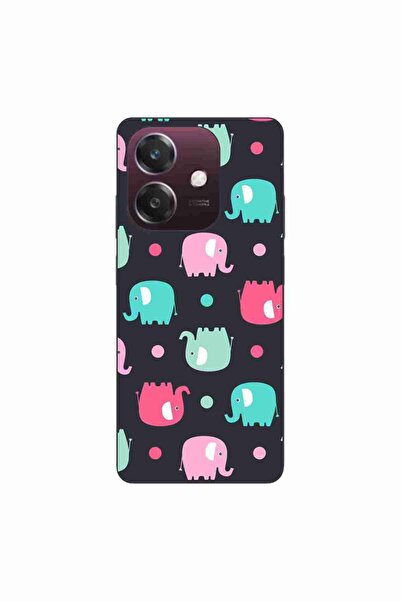 OEM Husa compatibila cu Oppo A40 Silicon Gel Tpu Model Pattern Elefant