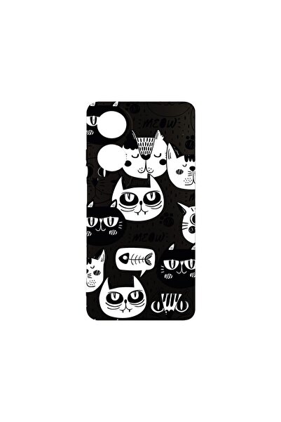 bestcase Λεπτή Θήκη Σιλικόνης 0.8MM, Συμβατή με OPPO A60, Cool Cats, Προστασί...