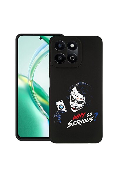 bestcase Тънък силиконов калъф за Honor X6b, Защо толкова сериозен? БМВ Джокъ...