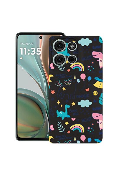 bestcase Калъф за Motorola Moto G75, Еднорог - Мечтите се сбъдват, Тънък сили...