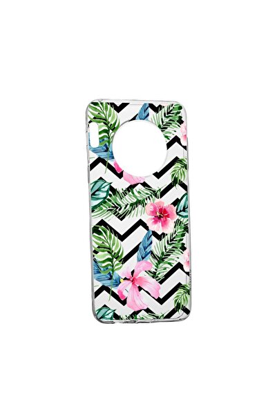bestcase Θήκη σιλικόνης, Συμβατή με Huawei Nova Y90, Τροπικό, Ανθεκτική στη φ...
