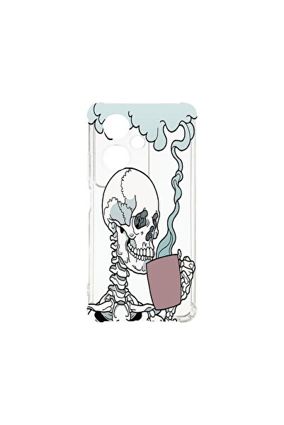 bestcase Αντικραδασμική Θήκη 1.5MM, Συμβατή με OPPO Reno 11F, Σχέδιο Κρανίου,...