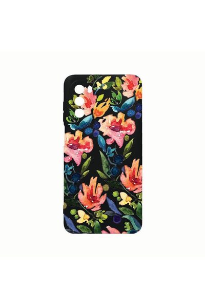 bestcase Husa Silicon, Compatibila Cu Motorola Moto G82 / Moto G52, Flowers C...