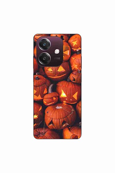 OEM Husa compatibila cu Oppo A40 Silicon Gel Tpu Model Halloween Dovleci Lumi...