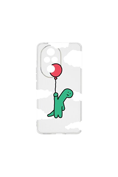 bestcase ¬Æ Husa Clear Silicon 2MM, Compatibila Cu Honor 200, Dino Balloon, A...