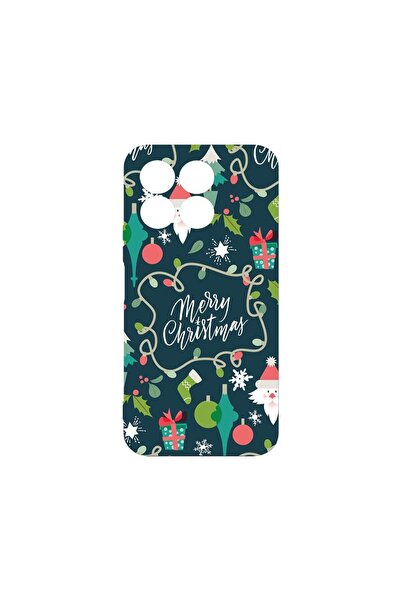 bestcase Husa BestCase¬Æ Premium Silicon, Compatibila Cu Honor X8B, Merry Chr...