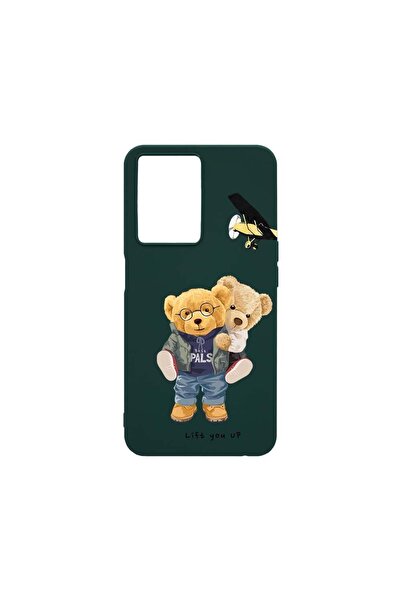 bestcase Λεπτή Θήκη Σιλικόνης 0.8MM, Συμβατή με OPPO A77s, Σχέδιο Αρκουδάκι π...