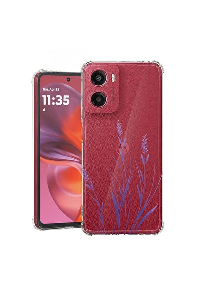 bestcase ¬Æ Husa Anti Shock Compatibila cu Motorola Moto G05 / E15, Floral - ...