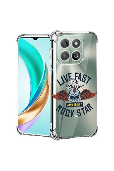 bestcase ¬Æ Husa compatibila Honor X8C, Anti Shock 1.5MM, Rock Star, Protecti...
