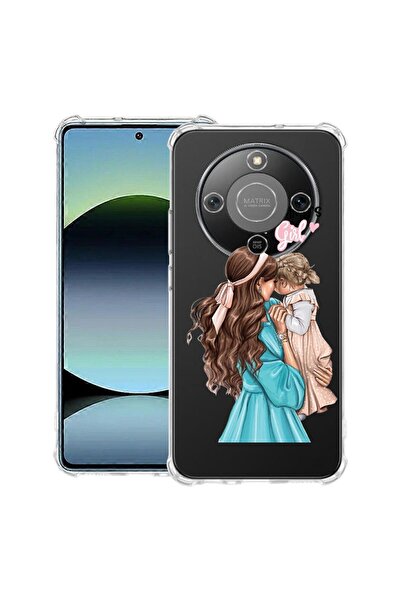 bestcase Husă Antișoc 1.5mm Compatibilă cu Honor Magic8 Lite, cu Designul „Fa...