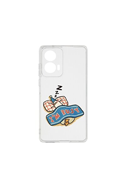 bestcase ¬Æ Husa Clear Silicon 2MM, Compatibila Cu Motorola Edge 50 Fusion, I...