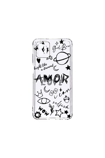 bestcase Αντικραδασμική Θήκη 1.5MM, Συμβατή με Motorola Moto G32, Goth Love, ...