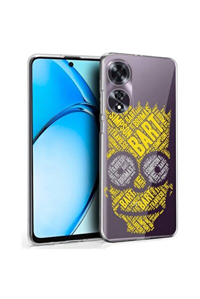 bestcase Husă pentru OPPO A60 4G, Silicon transparent 2MM, Calligraphy Bart S...
