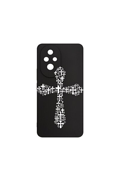 bestcase Husa pentru Honor 200 5G, BestCase¬Æ Slim SIlicon 0.8MM, Cross in cr...