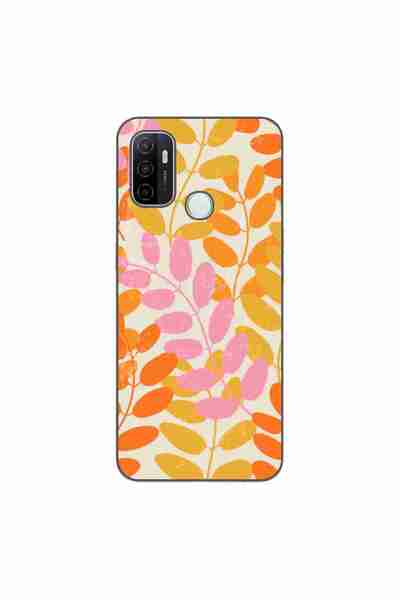 OEM Husa compatibila cu Oppo A53 Silicon Gel Tpu Model Summer Leaves