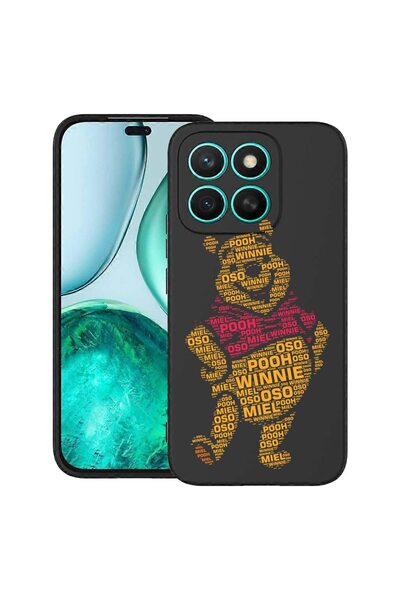 bestcase Husă pentru Honor X8C, Calligraphy Pooh, Silicon subțire de 0.8MM, A...