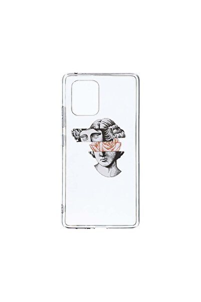 bestcase Διαφανής Θήκη Σιλικόνης 2MM, Συμβατή με Motorola Moto G32, Άγαλμα Ντ...