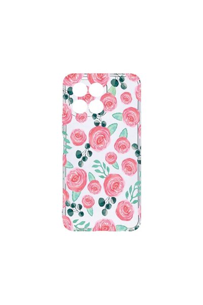 bestcase Husa BestCase¬Æ Clear Silicon, Compatibila Cu Honor 70 Lite, Rose Pa...