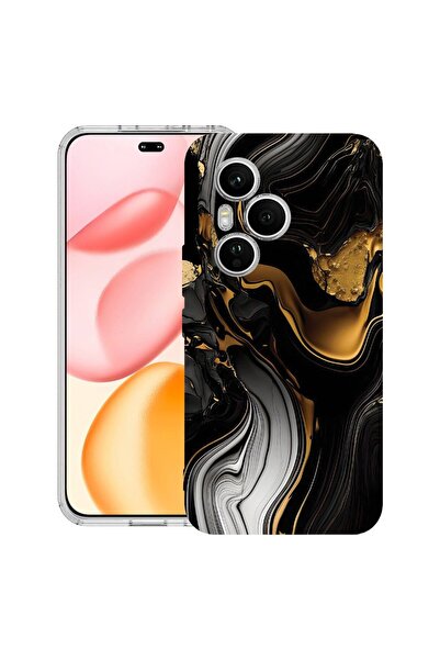 bestcase ¬Æ Husa Clear Silicon pentru Honor 400 Pro, Liquid Colors, 2036424 T...