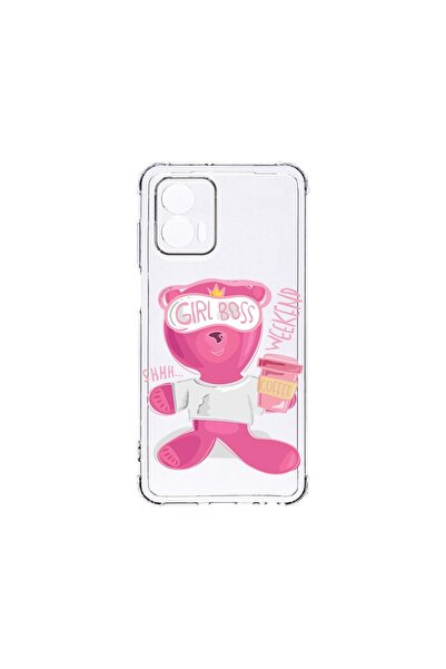bestcase Husa Anti Shock 1.5MM, compatibilă cu Motorola Edge 50 Fusion, Teddy...