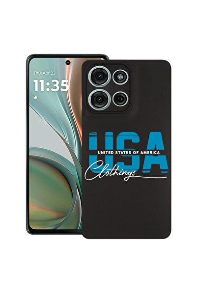 bestcase ¬Æ Husa pentru Motorola Moto G15, USA, Slim Silicon 0.8MM, Antisoc, ...