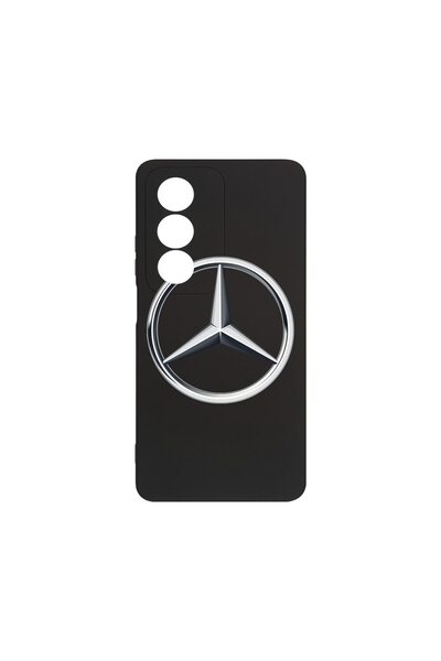 bestcase Калъф за OPPO A80, BestCase® Тънък премиум силиконов 1.2ММ, Мерцедес...