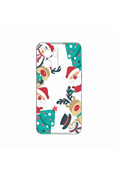 bestcase Husa BestCase¬Æ 2MM Slim Silicon, Compatibila Cu OPPO A57s, Xmas, Re...
