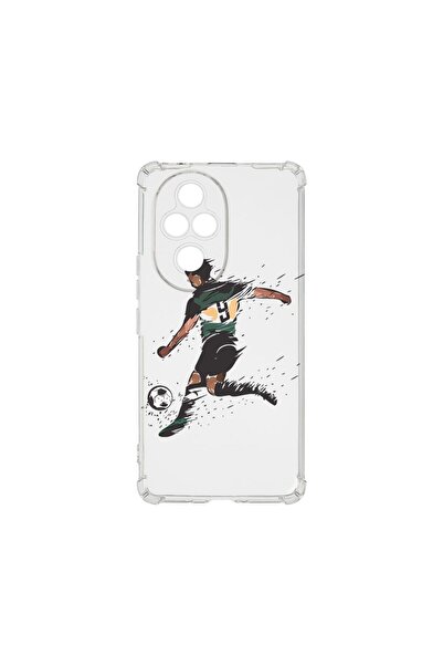 bestcase Противоударен калъф 1.5ММ, съвместим с Honor 200 Pro, Футбол, Удароу...