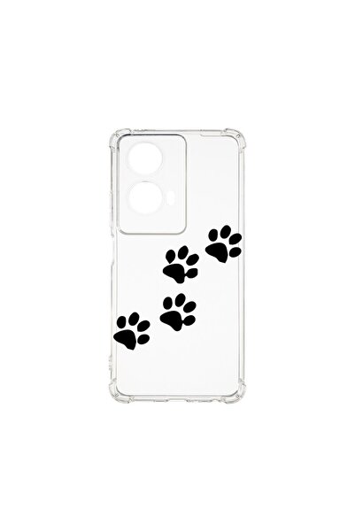 bestcase Husa pentru Motorola Moto G35, BestCase¬Æ Anti Shock 1.5MM, Paw Prin...