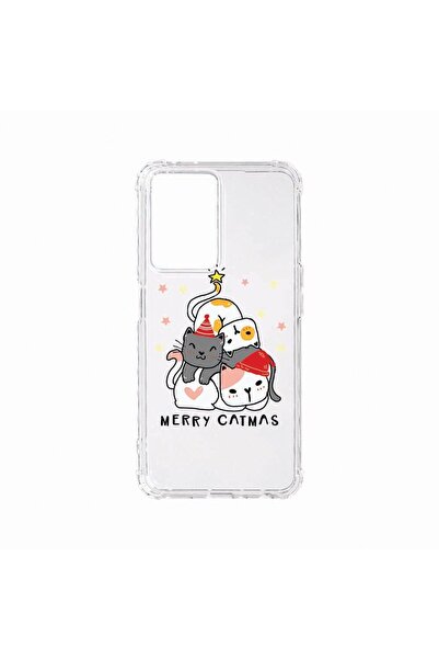 bestcase Husa BestCase¬Æ Anti Shock, Compatibila cu OPPO A77, Merry Catmas, R...
