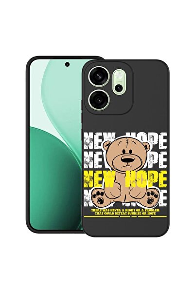 bestcase Ултра тънък TPU калъф, съвместим с OPPO A5x, с дизайн  "Мече Нова на...