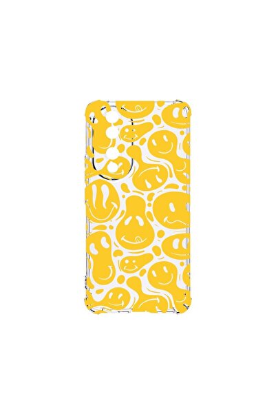 bestcase Αντικραδασμική Θήκη 1.5MM, Συμβατή με Honor 90, Acid Smiley, Αντοχή ...