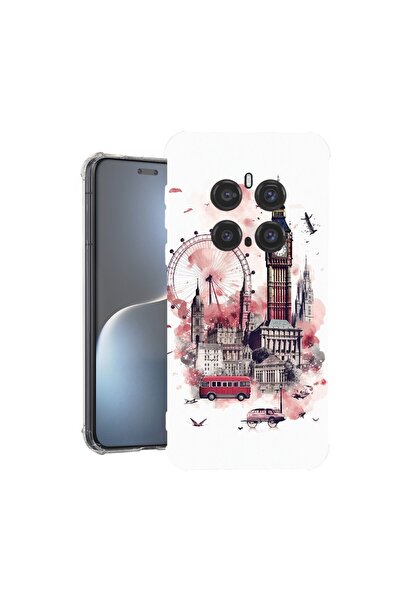 bestcase Θήκη για Honor Magic7 Pro, Αντικραδασμική 1.5MM, Visit London, Προστ...