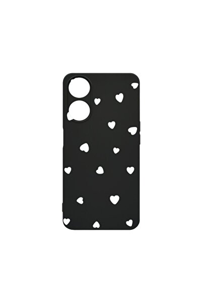 bestcase Λεπτή Θήκη Σιλικόνης 0.8MM, Συμβατή με OPPO A78 5G, Σχέδιο Καρδιάς, ...